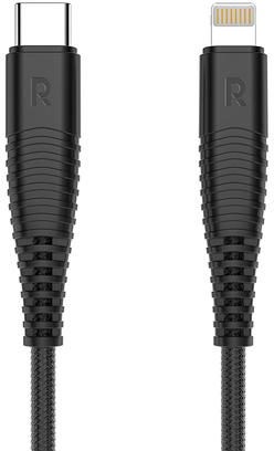 

Кабель RAVPower USB Type-C to Lightning 1 м Black (RP-CB020)
