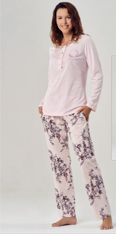 

Жіноча піжама Feyza 1009 XL Мультицветной