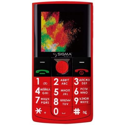 

Мобильный телефон Sigma Comfort 50 Solo Red