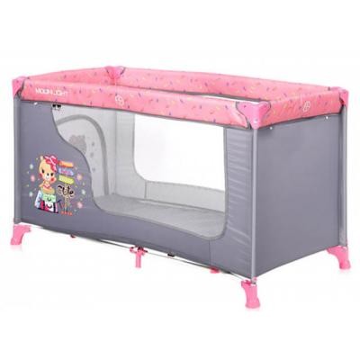 

Детский манеж Bertoni/Lorelli MOONLIGHT 1L (pink travelling)