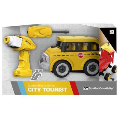 

Конструктор Diy Spatial Creativity Такси с электродвигателем (CJ-1379259)