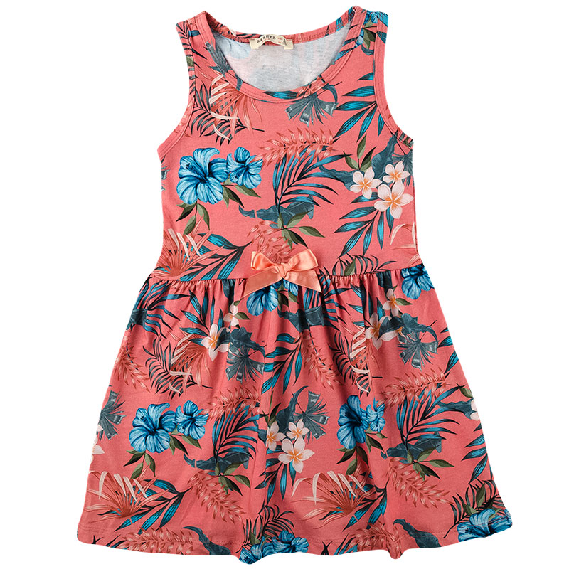 

Сарафан летний для девочки BREEZE 12934 122 см коралловый