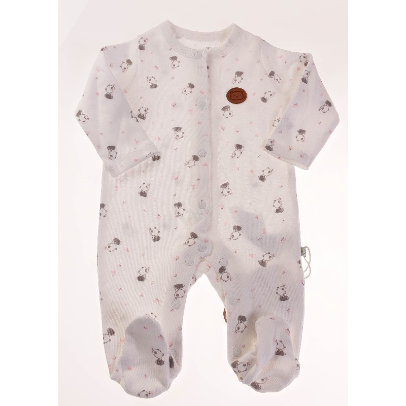 

Комбинезон для девочки BIBABY 60528 50 см кремовый (478845)