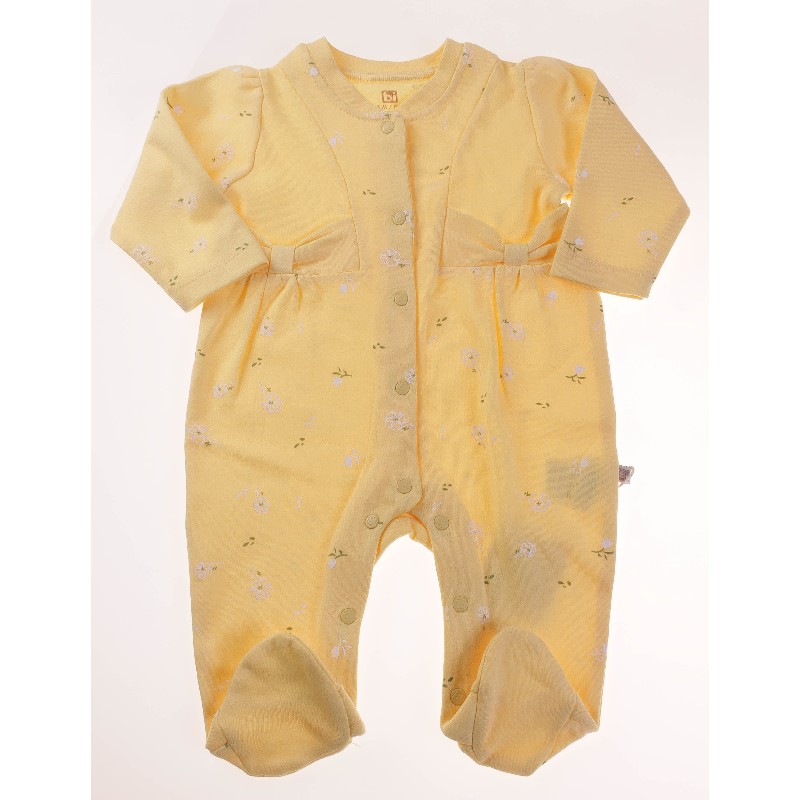 

Комбинезон для девочки BIBABY 60537 62 см желтый (478869)