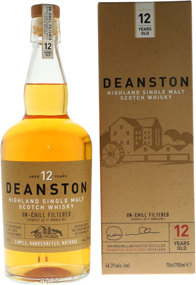 Акція на Виски односолодовый Deanston Un-Chill Filtered 12 лет выдержки в подарочной упаковке 0.7 л 46.3% (5029704217175) від Rozetka UA