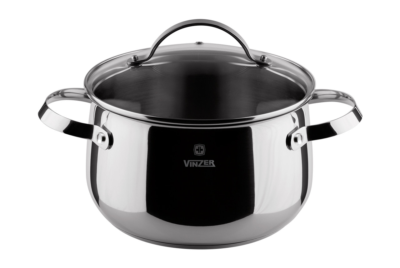 

Кастрюля с крышкой VINZER Culinaire 24 см 7 л 89168