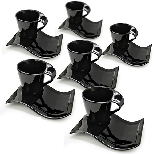 

Чайный набор STN Black из 12 предметов (MC3847-BL)