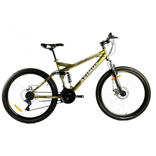 

Велосипед Azimut Race 26" 18" FR/D Gold (RACE/26/18/FR/Da)
