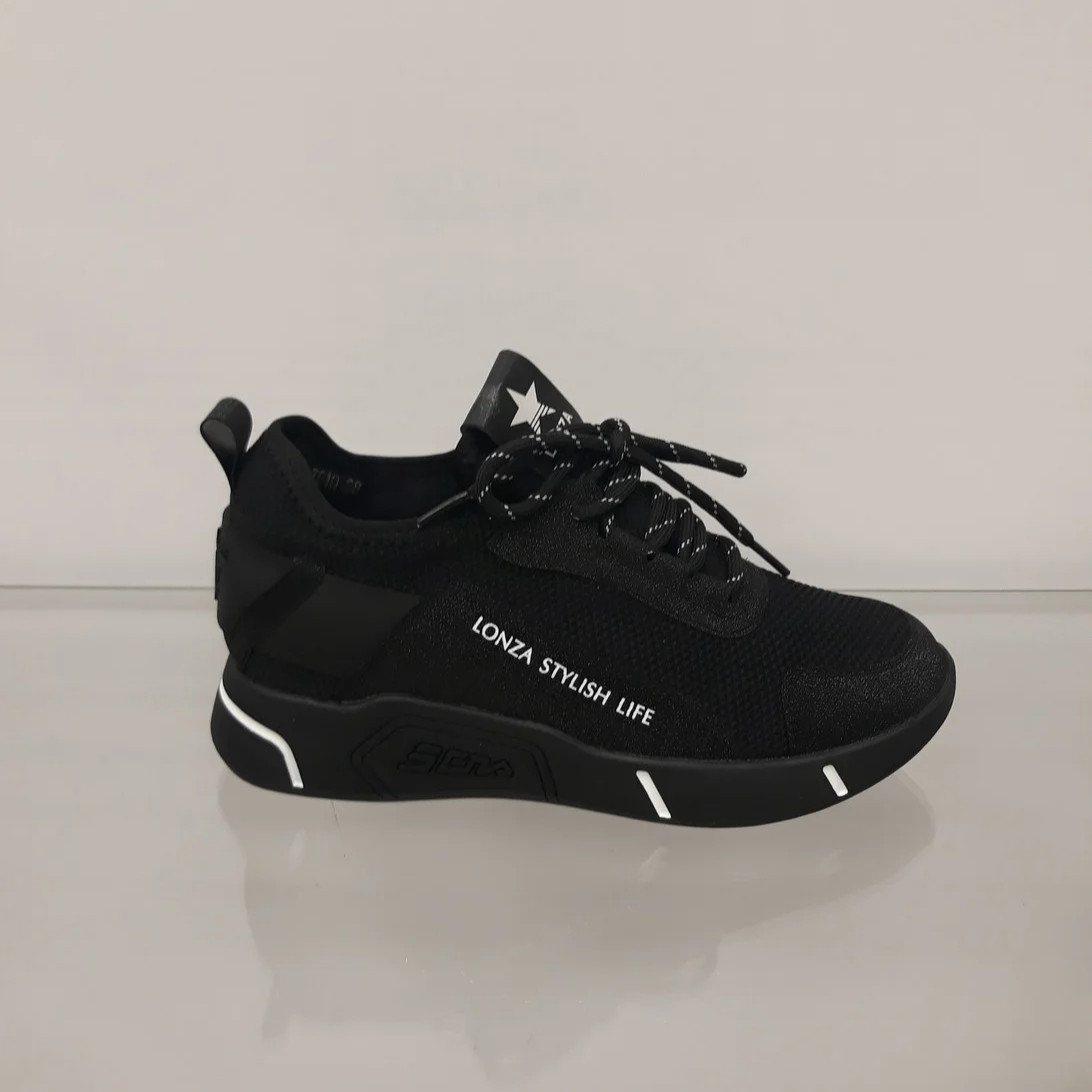 

Кроссовки осенние Lonza FLM87610 37 черные