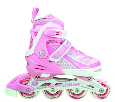 

Роликовые коньки Nils Extreme розовые Size 39-42 NA1123A SKL41-227278