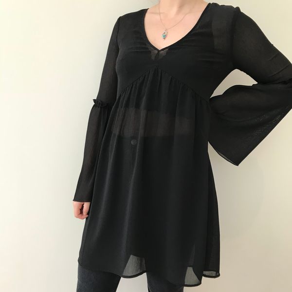 

Платье H&M XS черное (1200-595)