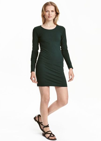 

Платье H&M M зеленое (1096-088)