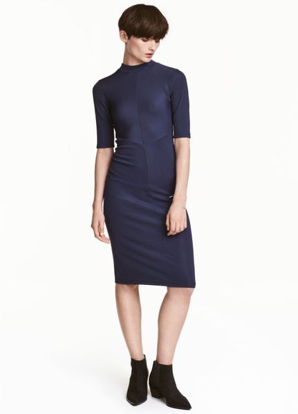 

Платье H&M M синее (1088-509)