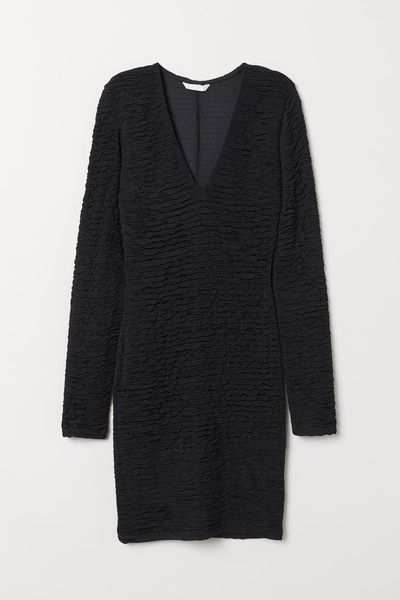 

Платье H&M XS черное (1200-598)