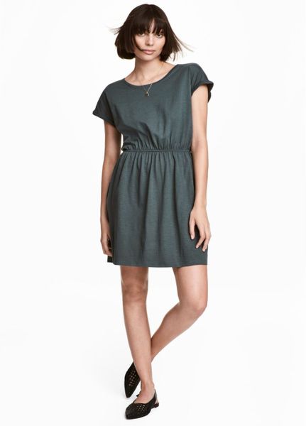 

Платье H&M S зеленое (1092-171)