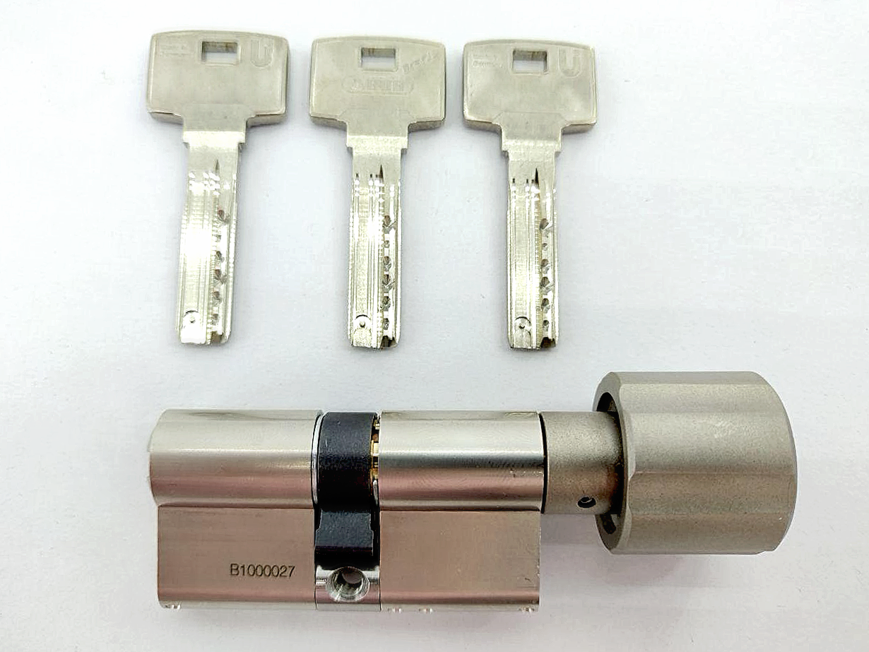 

Цилиндр Abus Bravus 3000 Compact 85 мм (45х40T) ключ/тумблер