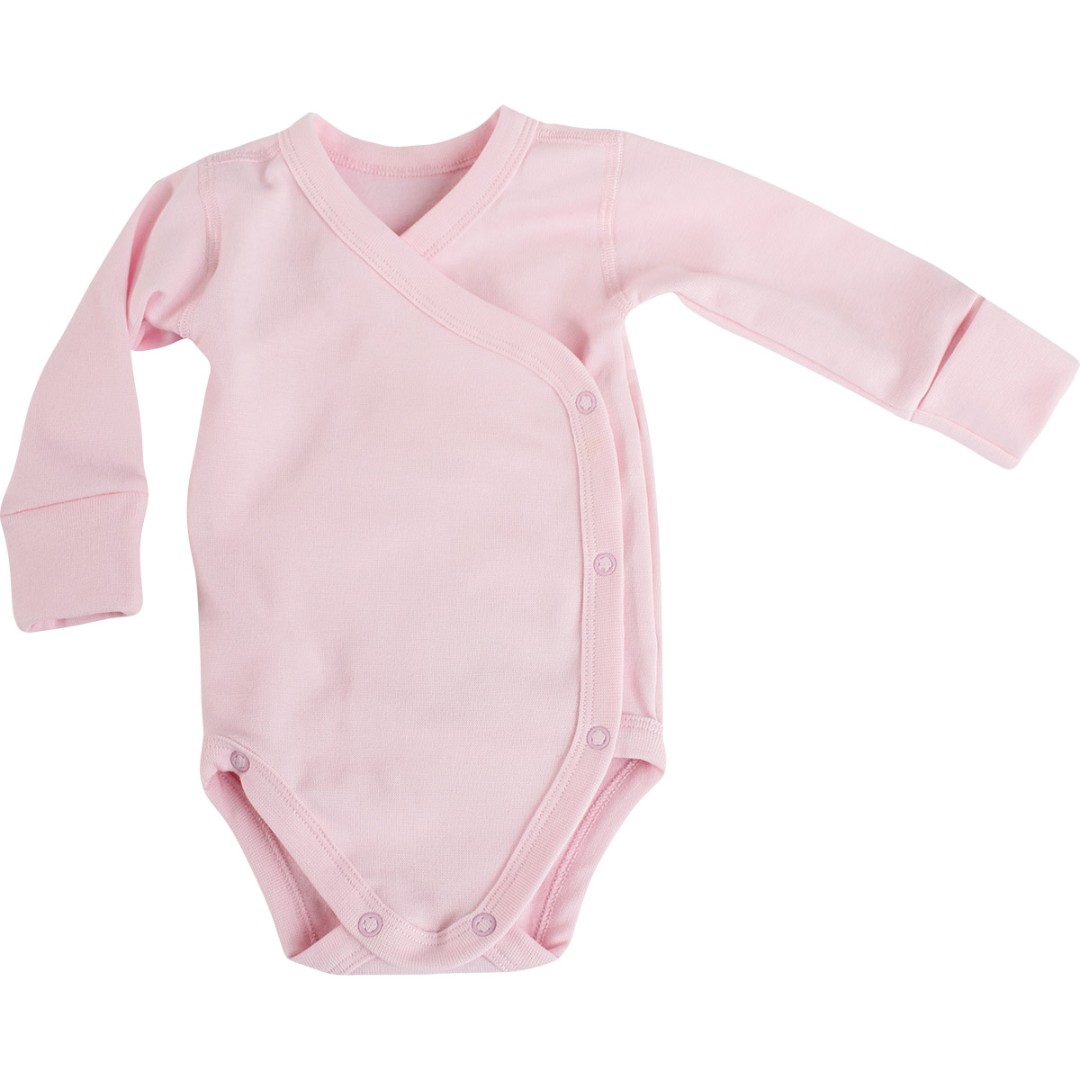 

Боді на запах, рібана 50 см. рожевий BD44-Pink-16 Ladan