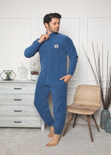 

Чоловіча піжама Pijamoni 6130-9 2XL Петроль