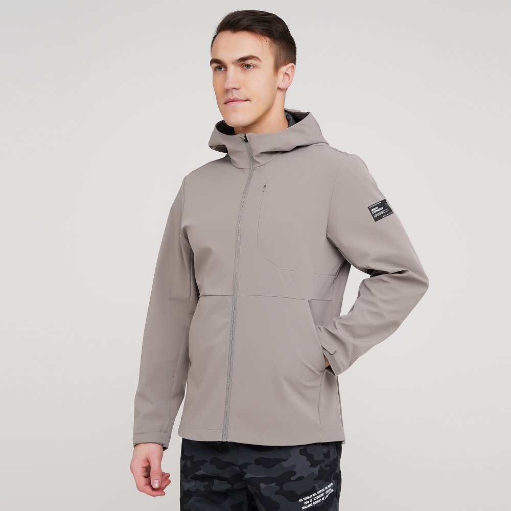 

Мужская ветровка Anta Woven Track Top Серый 46 (ant852117608-1)