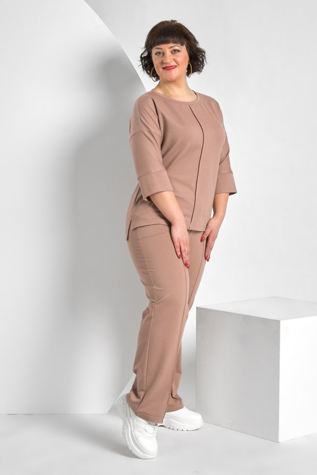 

Костюм Alenka Plus 1370 капучино, Костюм Alenka Plus 1370 капучино, 52