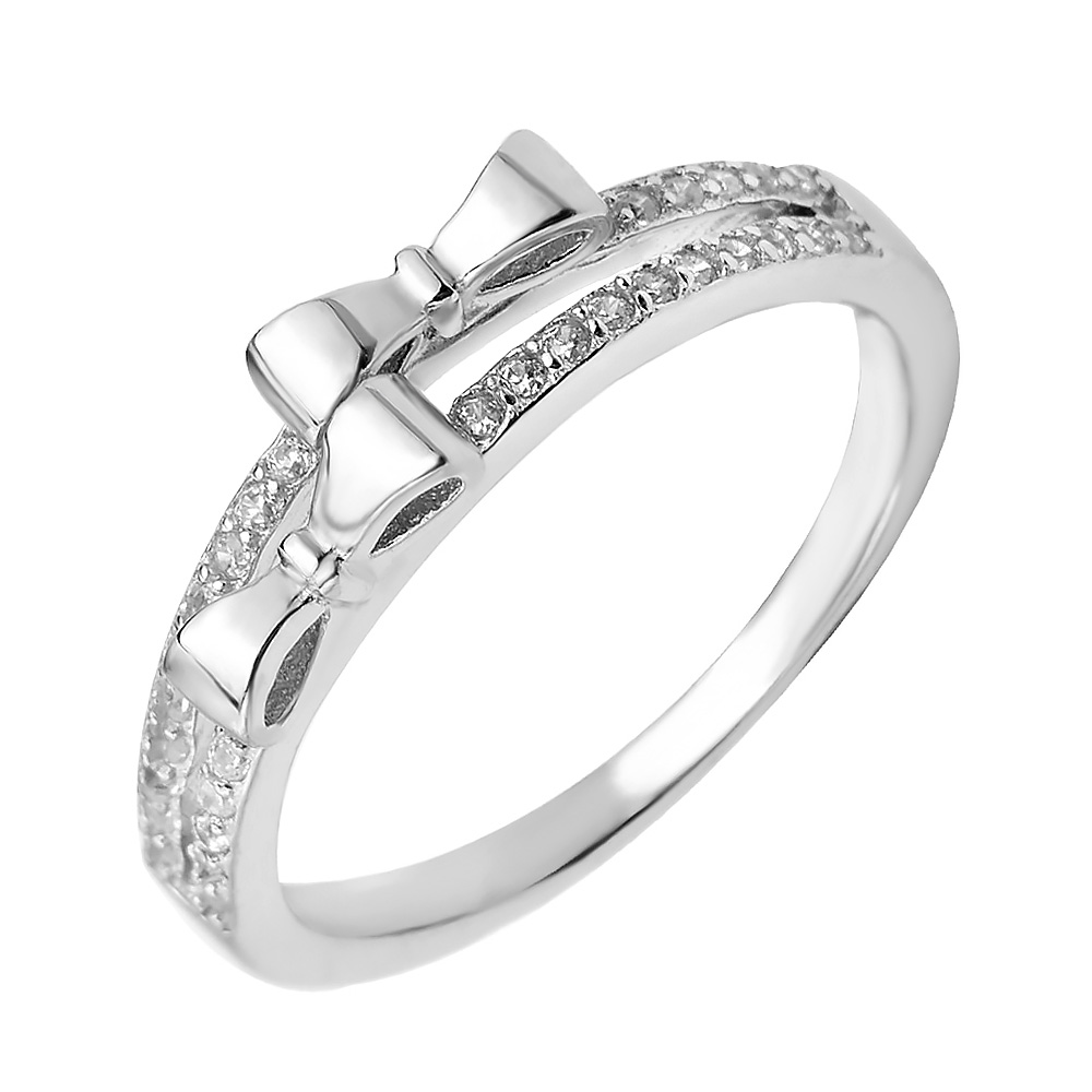 

Серебряное кольцо с фианитами 000129321 16 размера