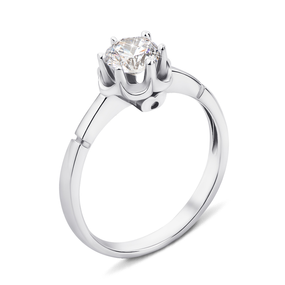 

Серебряное кольцо с фианитом 000135816 16 размера