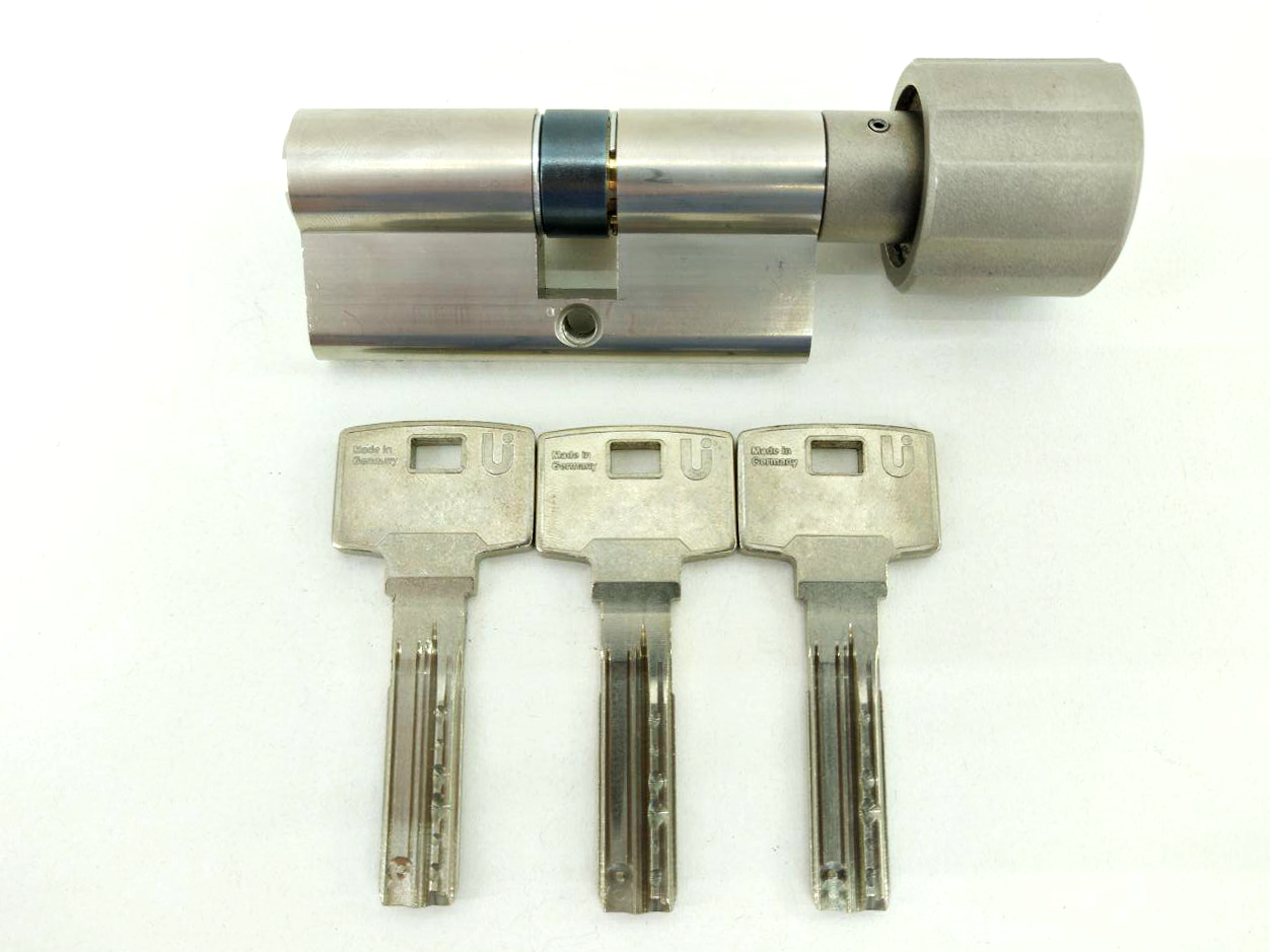 

Цилиндр Abus Bravus 1000 Compact 110 мм (50х60T) ключ/тумблер