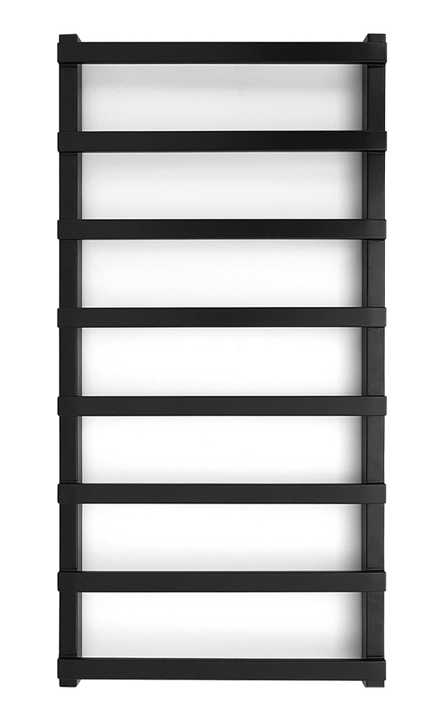 

Полотенцесушитель Genesis-Aqua Basis Light 100x53 см Черный