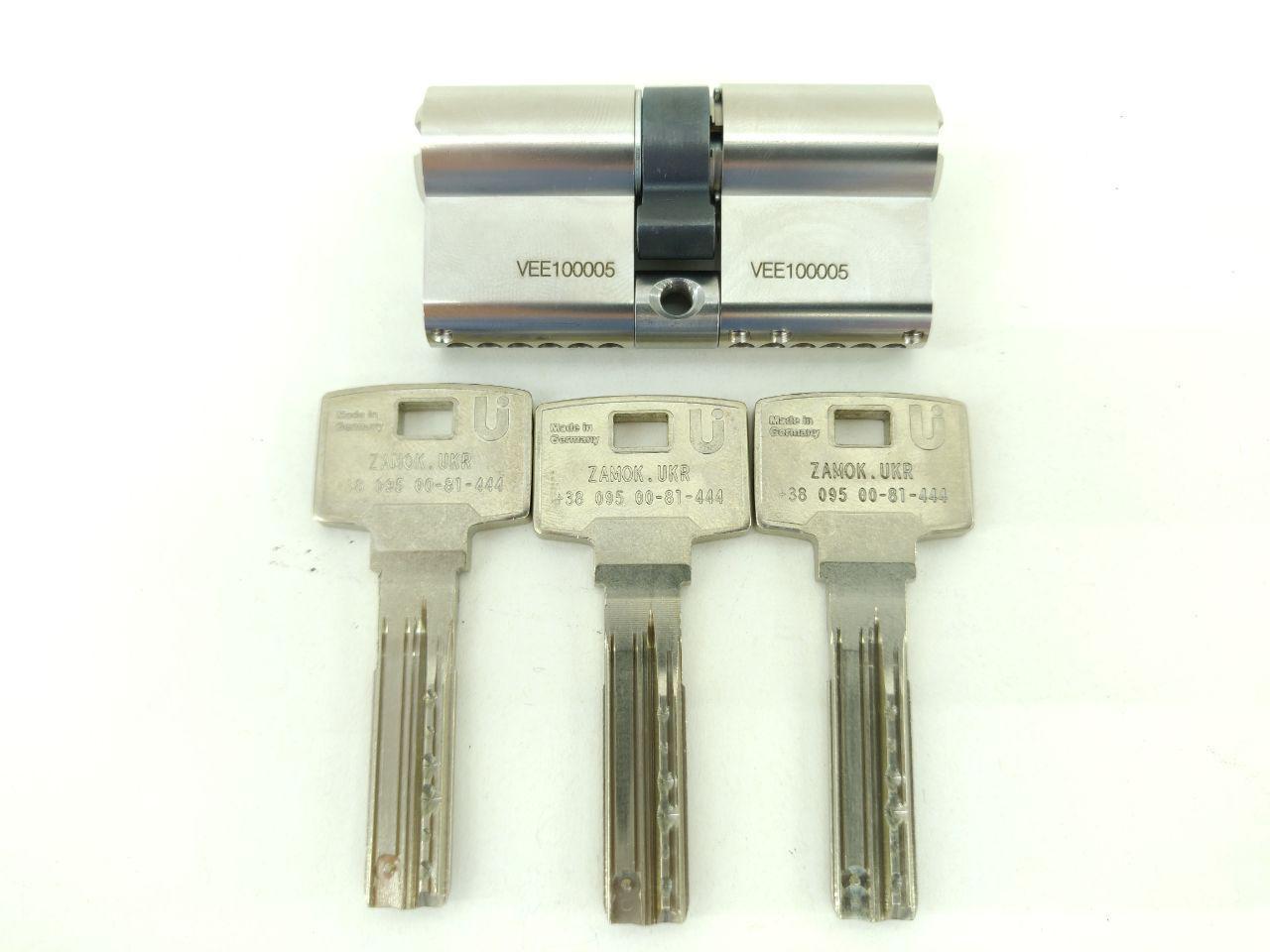 

Цилиндр Abus Bravus 1000 MX 105 мм (55х50) ключ/ключ