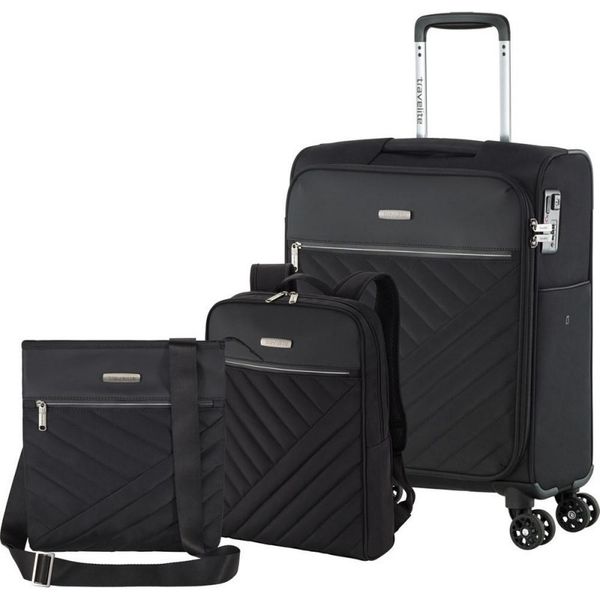 

Чемодан Travelite 40x54x20см см JADE/Black S TL090130-01