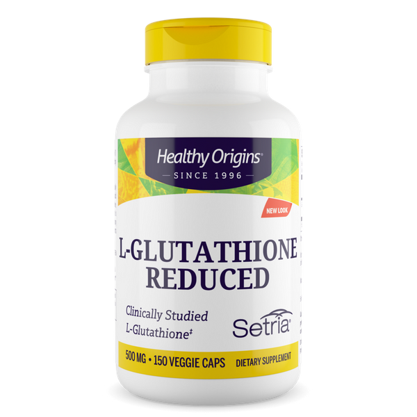 

L-Глутатион L-Glutathione Reduced Setria Healthy Origins 500 мг 150 капсул (HO086)
