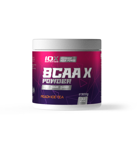 

BCAA X Powder 10X Nutrition персик холодный чай 300 г (TNX007)