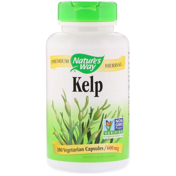 

Ламинария Kelp Nature's Way 600 мг 180 капсул (NW053)