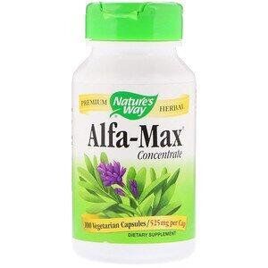 

Альфальфа (Люцерна) Alfa-Max Nature's Way концентрат 10 X 100 капсул (NW001)