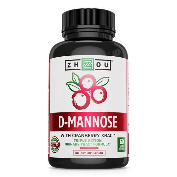 

D-Манноза D-Mannose Zhou Nutrition клюква 60 капсул (ZH002)