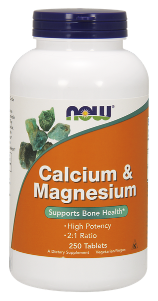 

Кальций и магний Calcium & Magnesium Now Foods 250 таблеток (NF324)