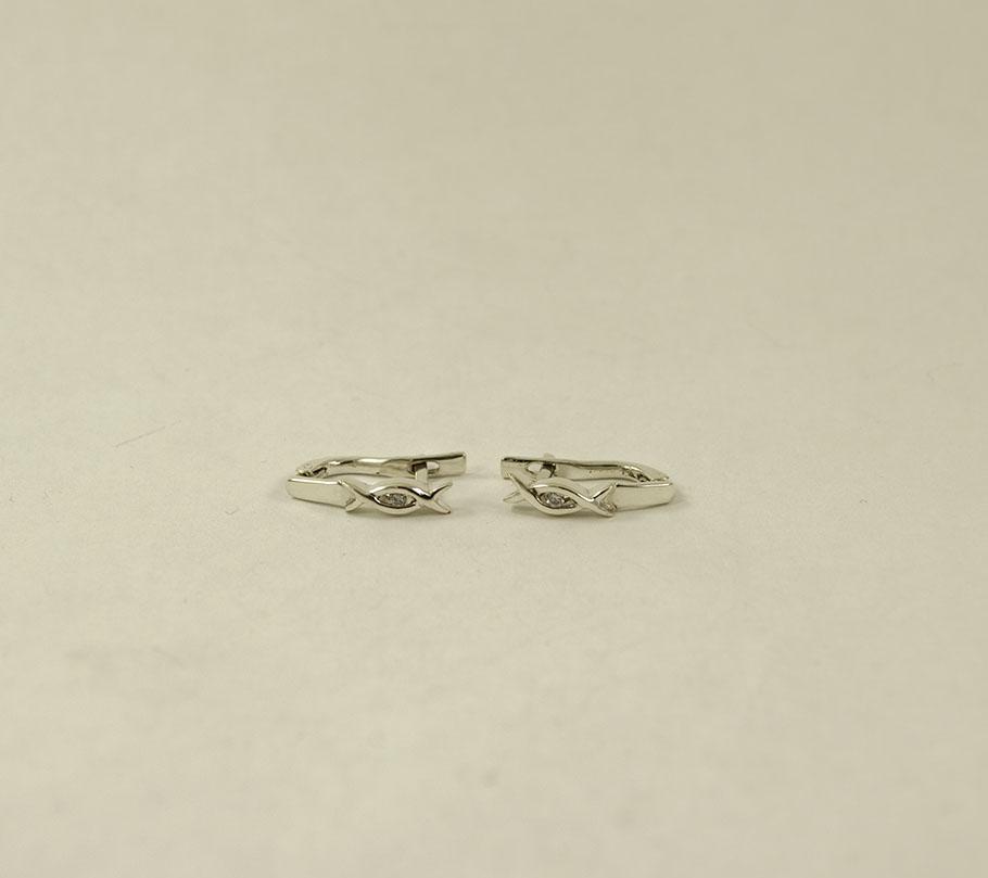 

Сережки из с бриллиантами Maxi Silver 9035