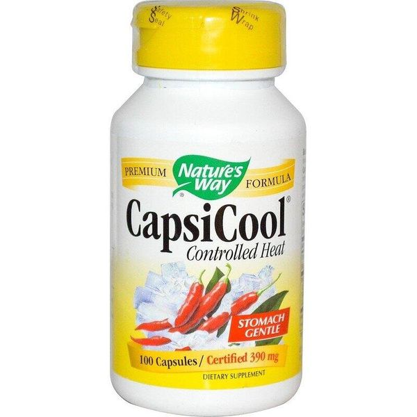 

Кайенский перец и имбирь CapsiCool Nature's Way 100 капсул (NW010)