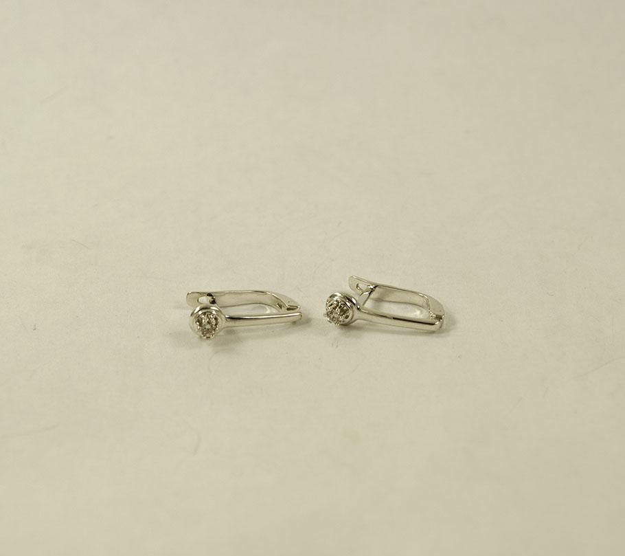 

Серьги с бриллиантами Maxi Silver 9025