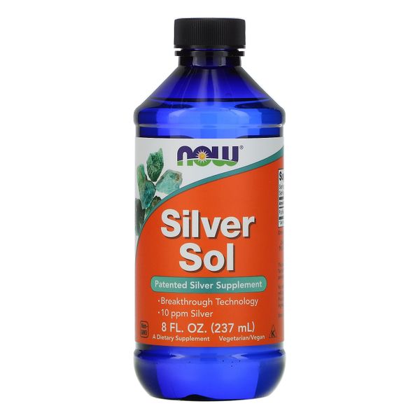 

Гидрозоль серебра коллоидное серебро Silver Sol Now Foods 237 мл (NF629)