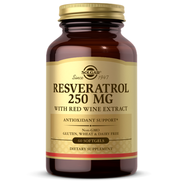 

Ресвератрол Resveratrol Solgar 250 мг 60 капсул (SOL220)