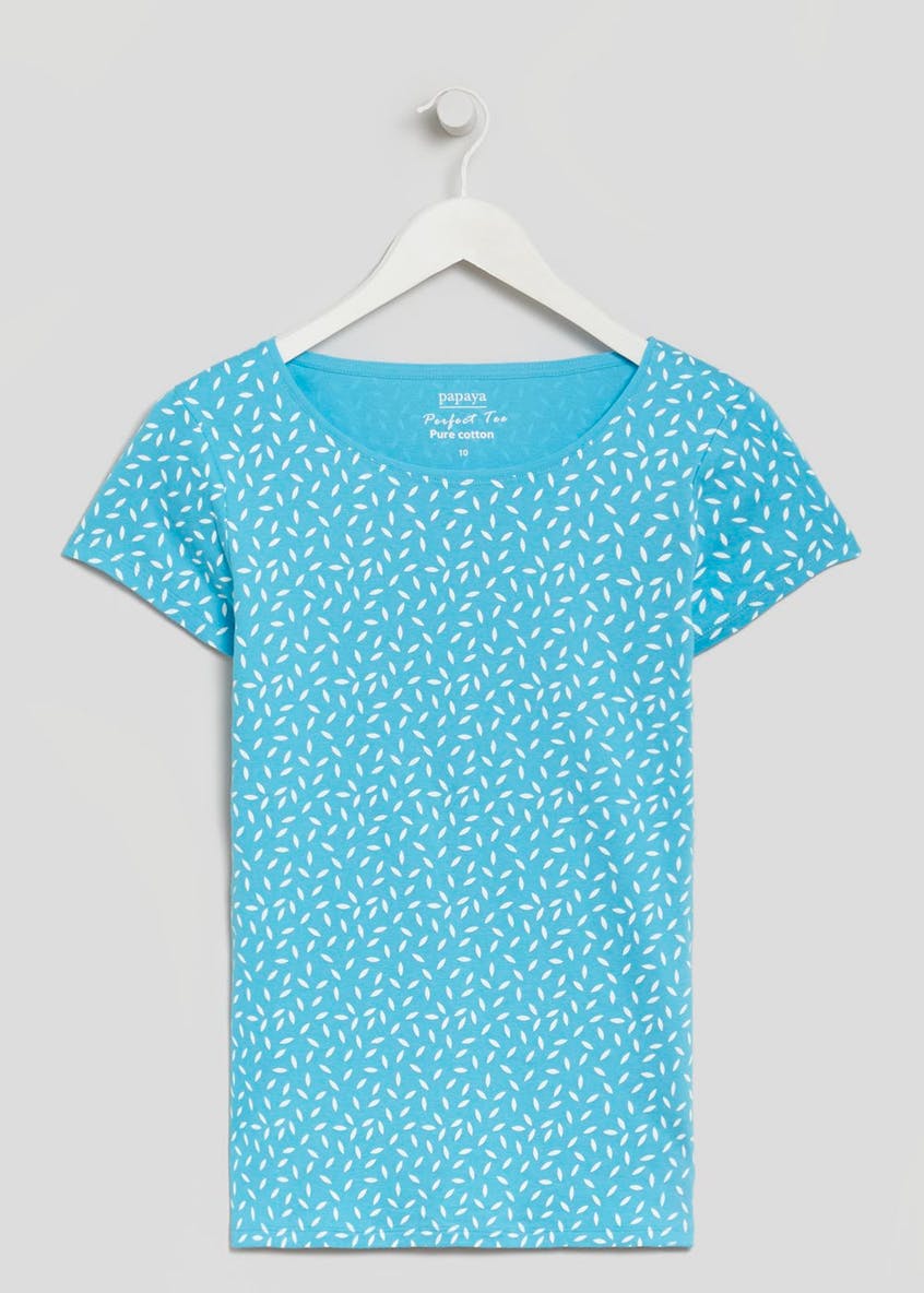 

Футболка Matalan Р8014  Голубая (P-100431, Футболка Matalan Р8014 38 Голубая (P-100431)