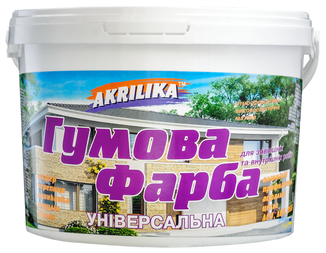 

Краска резиновая зеленая Akrilika 11 кг