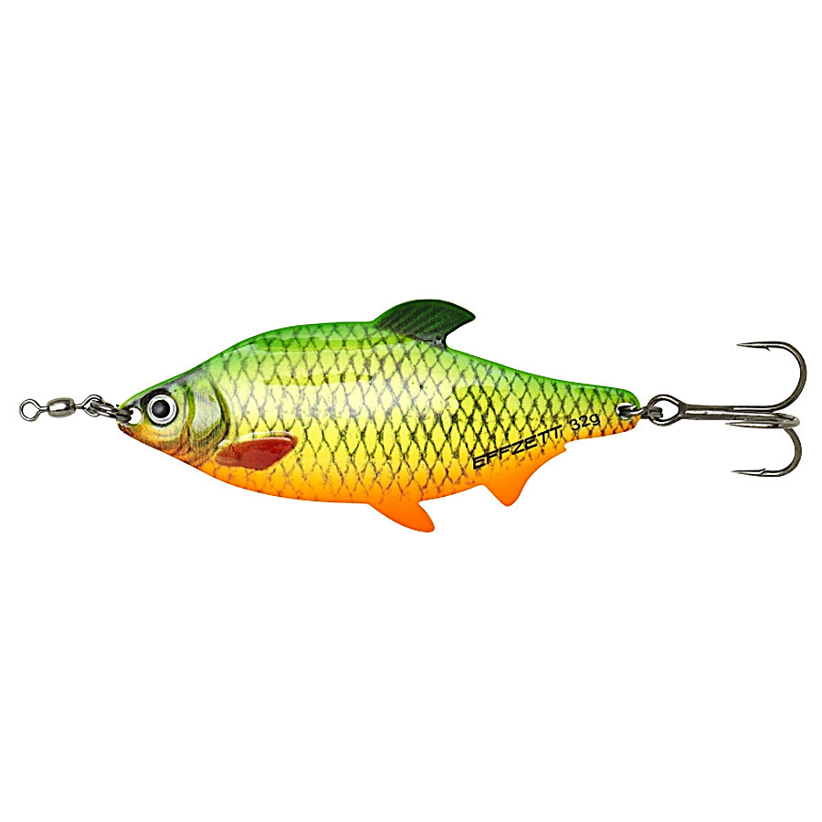 

Блесна-колебалка DAM Effzett Roach Spoon 56 гр 11 см Fire roach UV