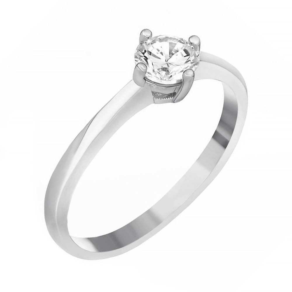 

Серебряное кольцо с цирконием SWAROVSKI 000039542 16 размера