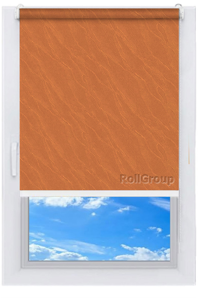 

Ролета тканевая Roll Group Вода 150х165 Оранжевый 1844