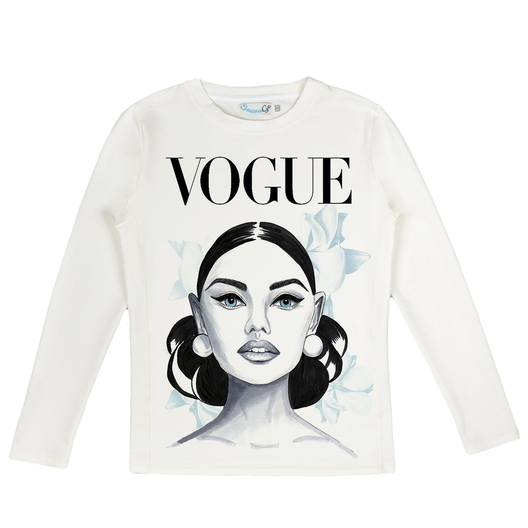 

Лонгслив Sauvage Vogue  Молочный, Лонгслив Sauvage Vogue M Молочный