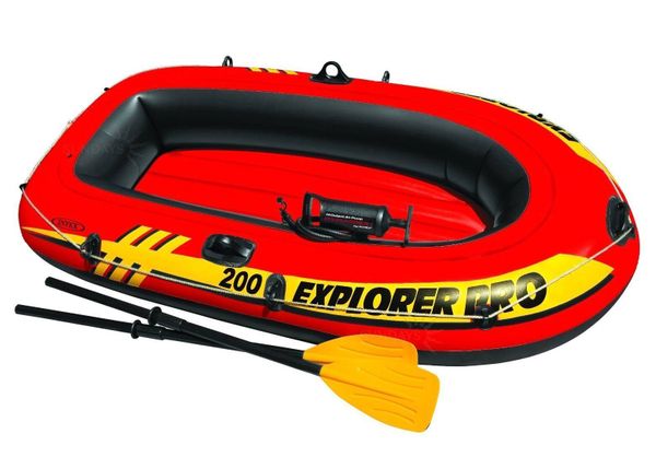 

Надувная лодка Intex 58357 (196х102х33 см) Explorer Pro 200 Set Оранжевая