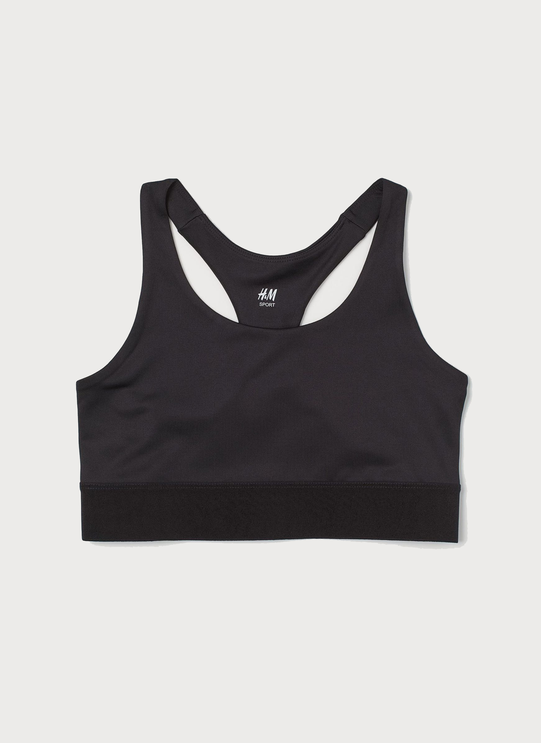 

Спортивный топ H&M 1503-8513742 M Черный