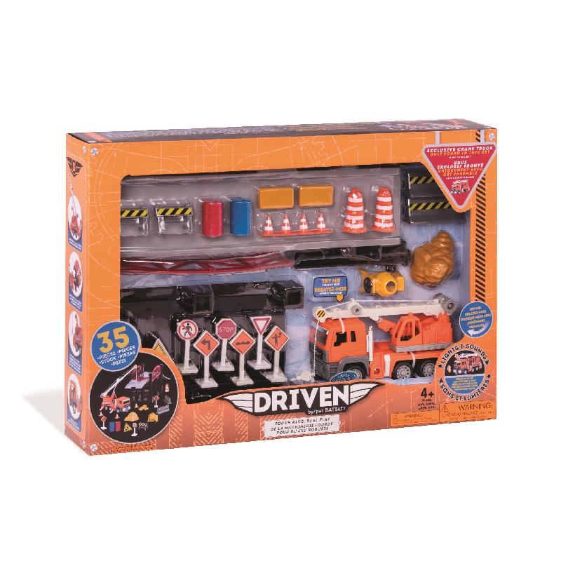 

Игровой набор DRIVEN Строительство моста 35 эл. (WH1023Z)